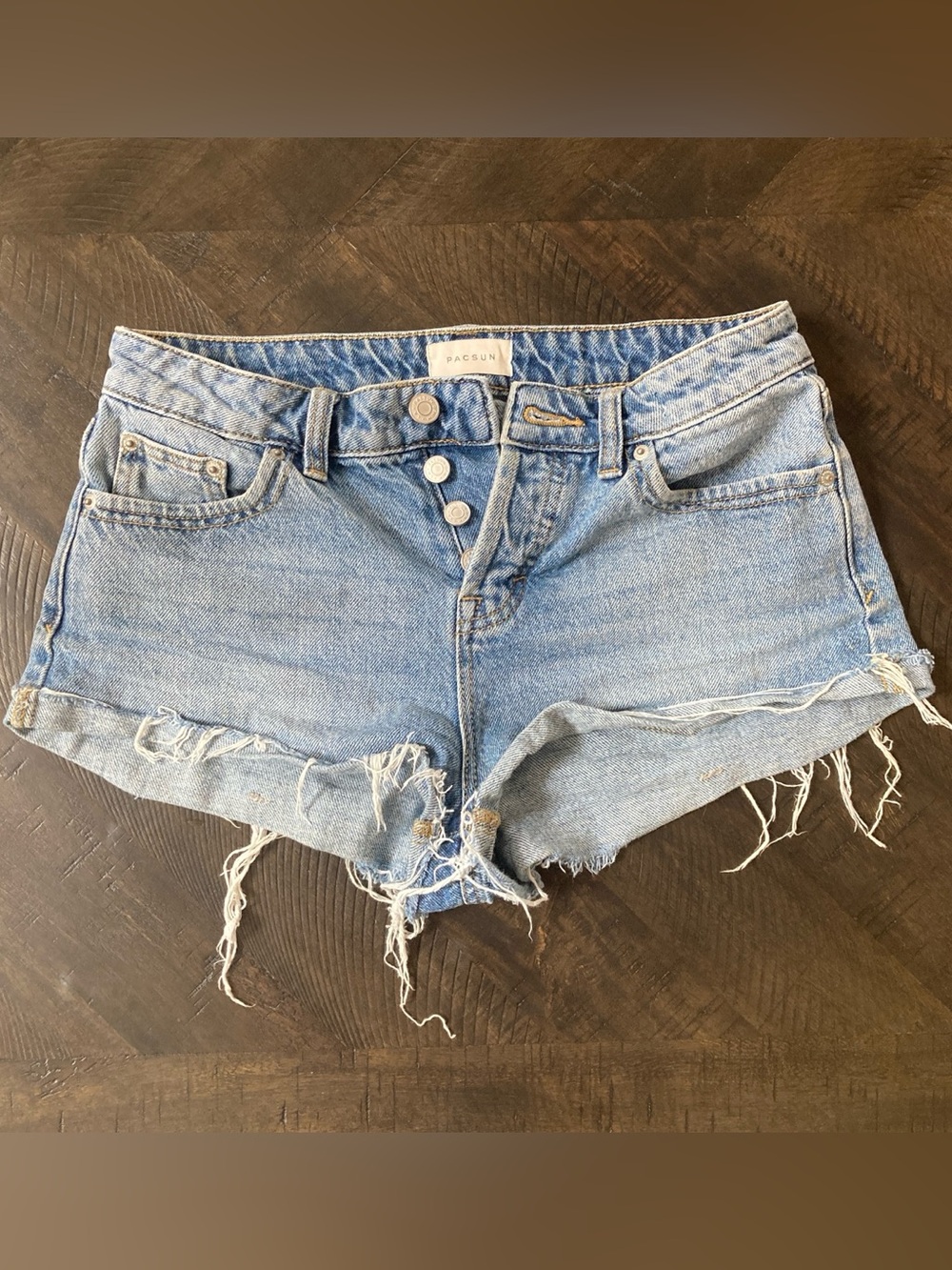 PacSun Jamie Micro Short Women's Jeans - Light Blue
